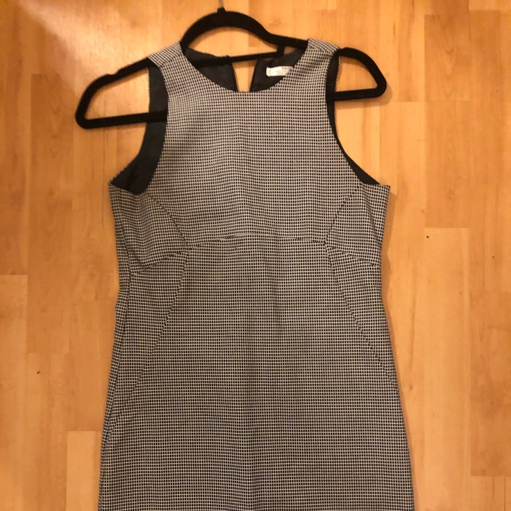 MANGO black and white patterned dress size S